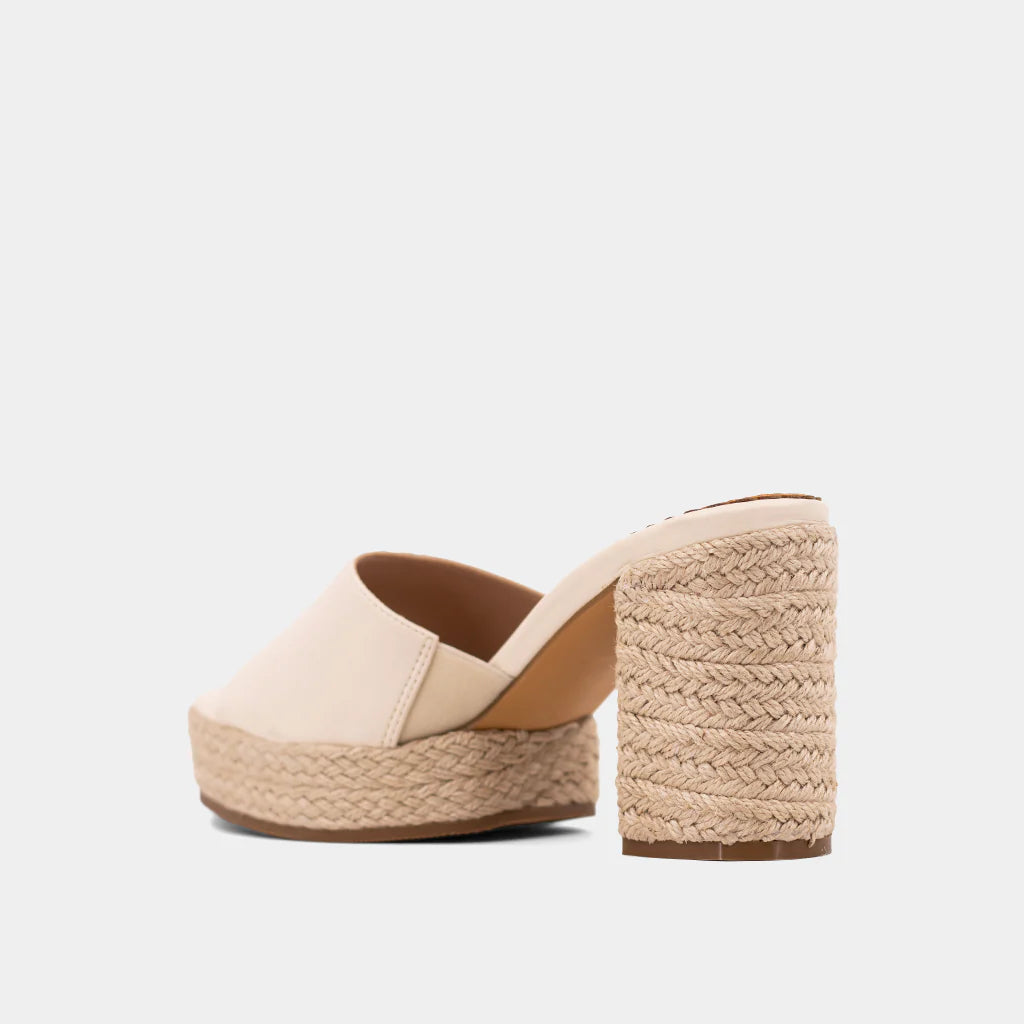 WOVEN PLATFORM HEEL
