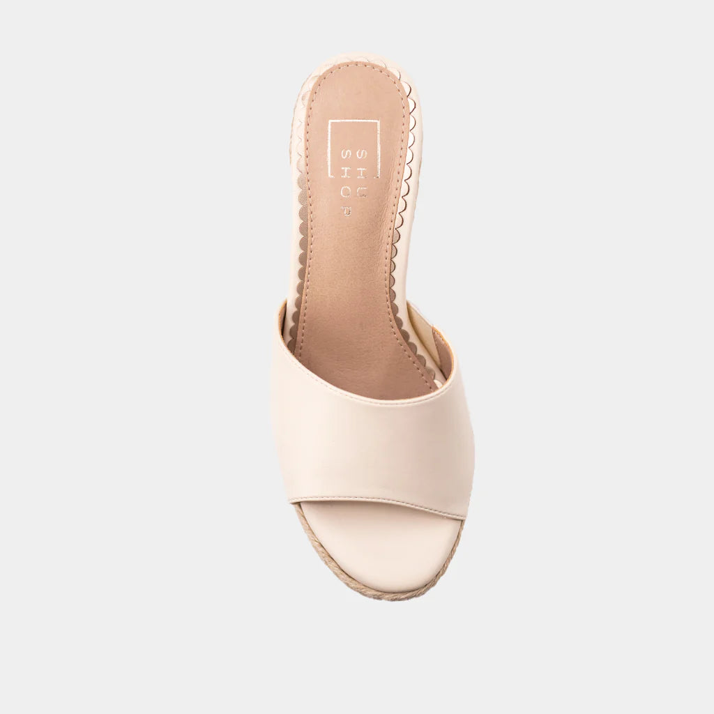 WOVEN PLATFORM HEEL