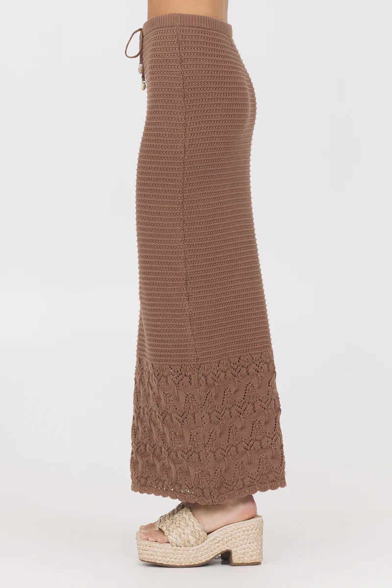 CROCHET MAXI SKIRT