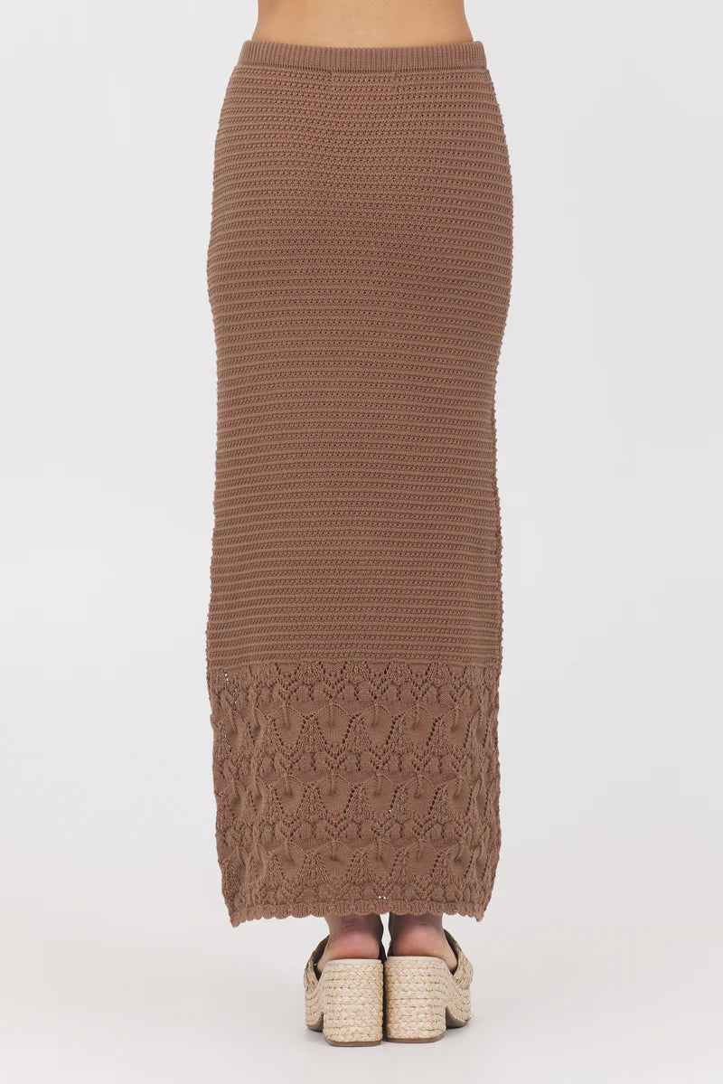 CROCHET MAXI SKIRT
