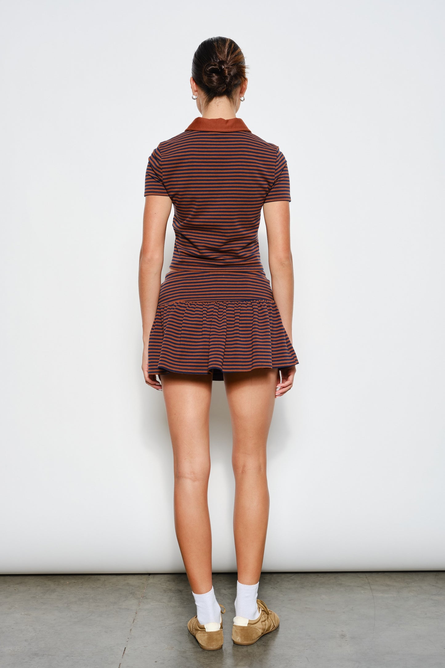 STRIPED SKORT