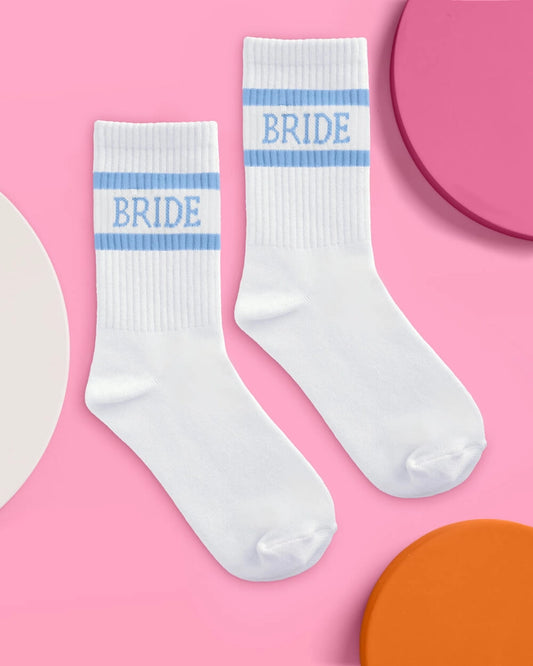 BLUE 'BRIDE' TUBE SOCKS