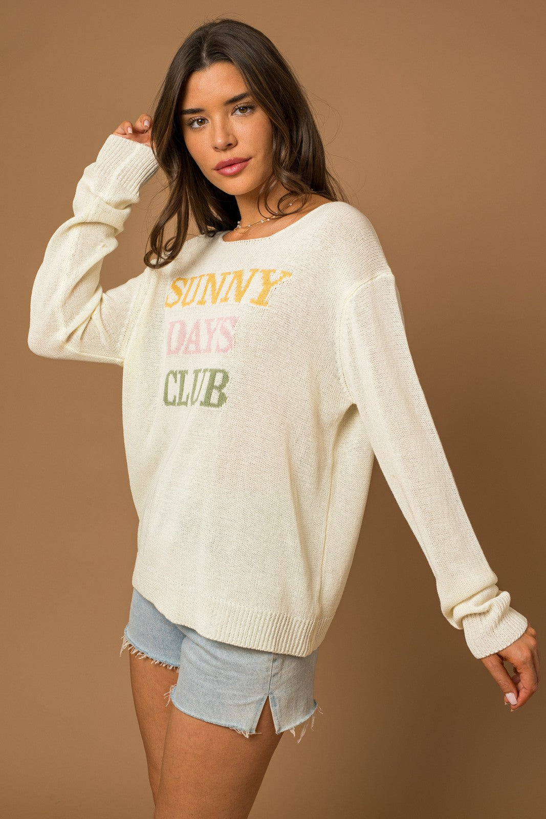 SUNNY DAYS CLUB SWEATER