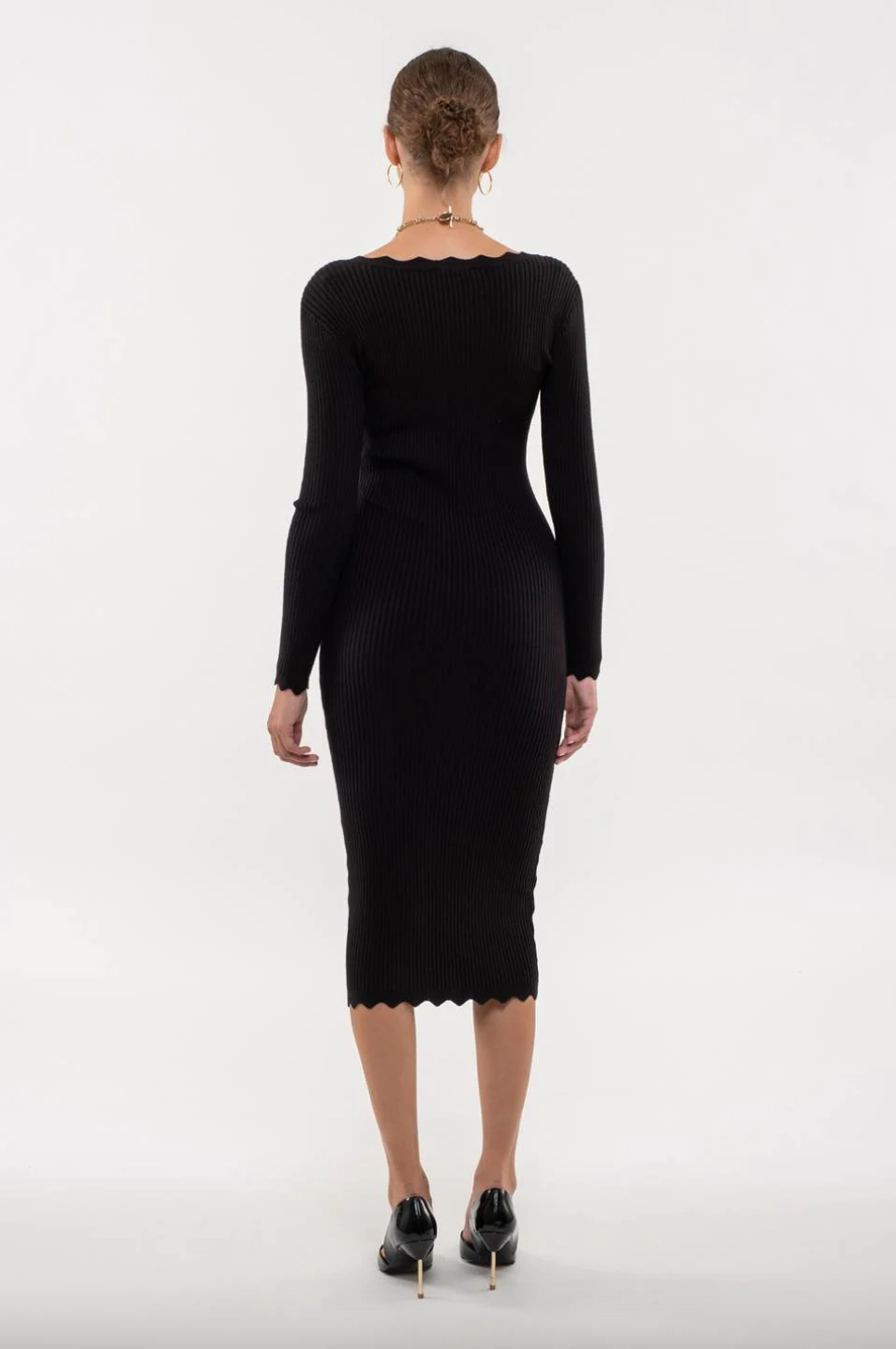 SCALLOP DRESS