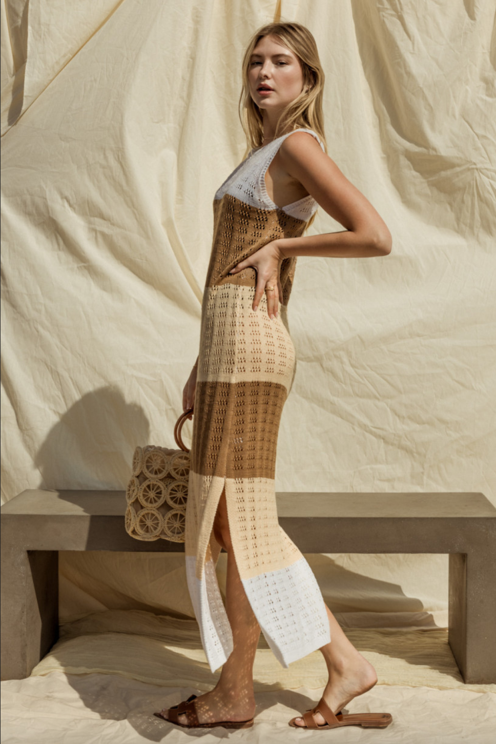 CROCHET MAXI DRESS