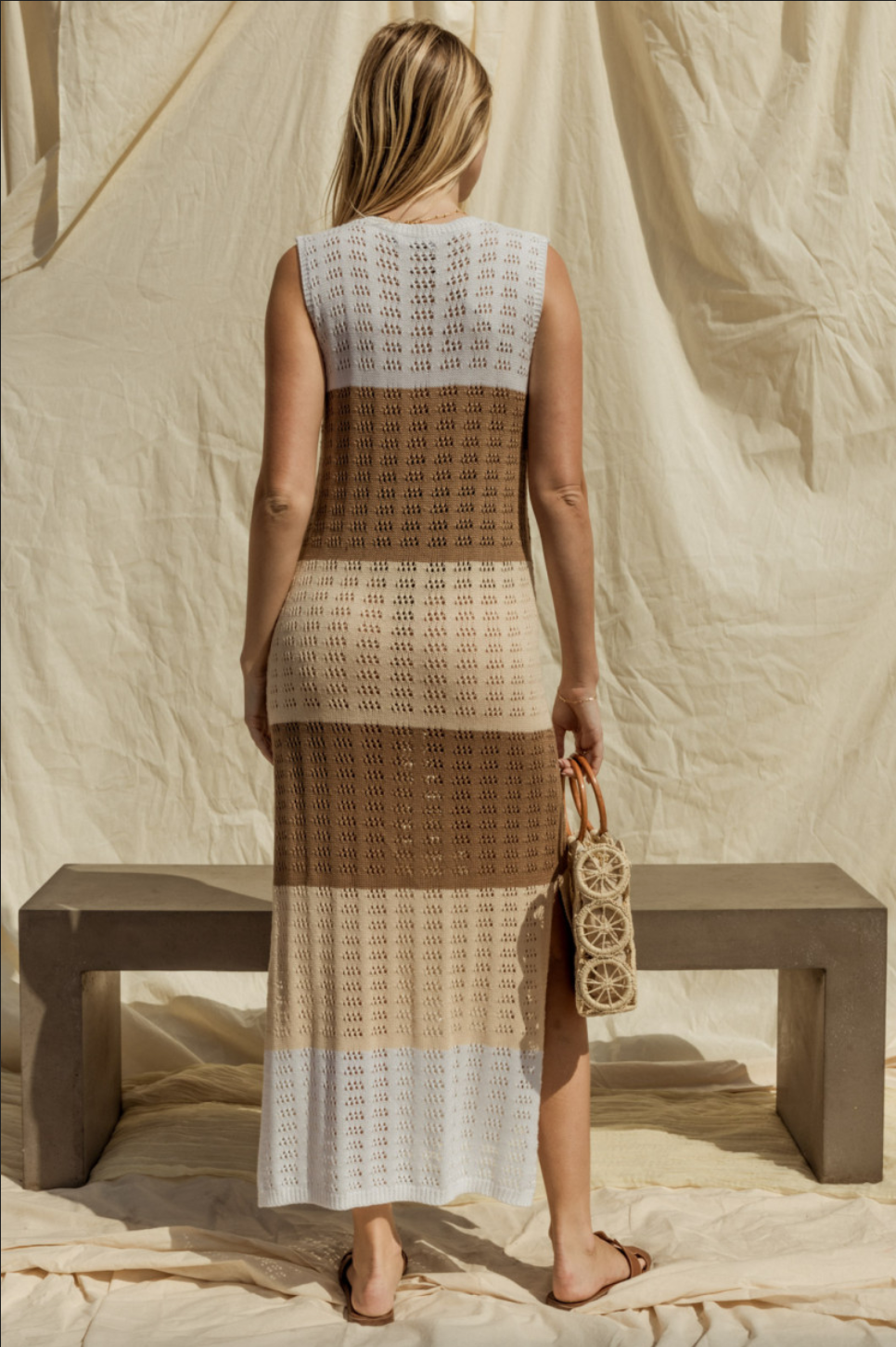 CROCHET MAXI DRESS