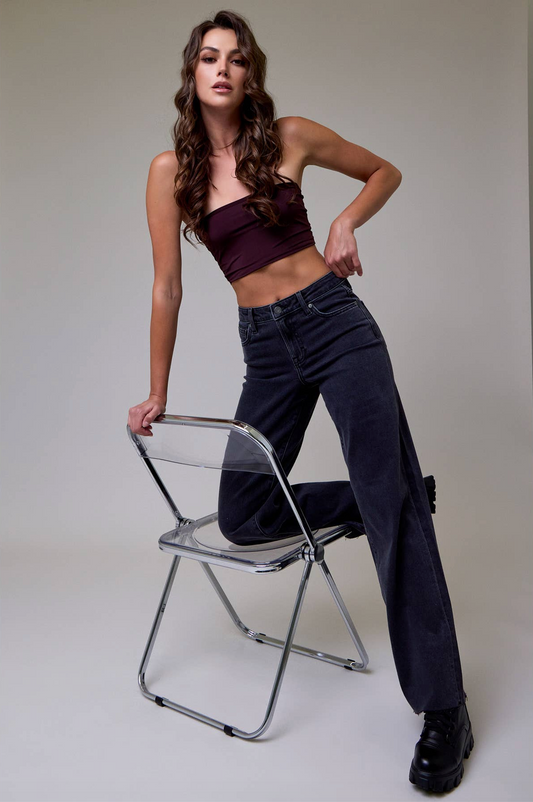 HIGH RISE WIDE LEG