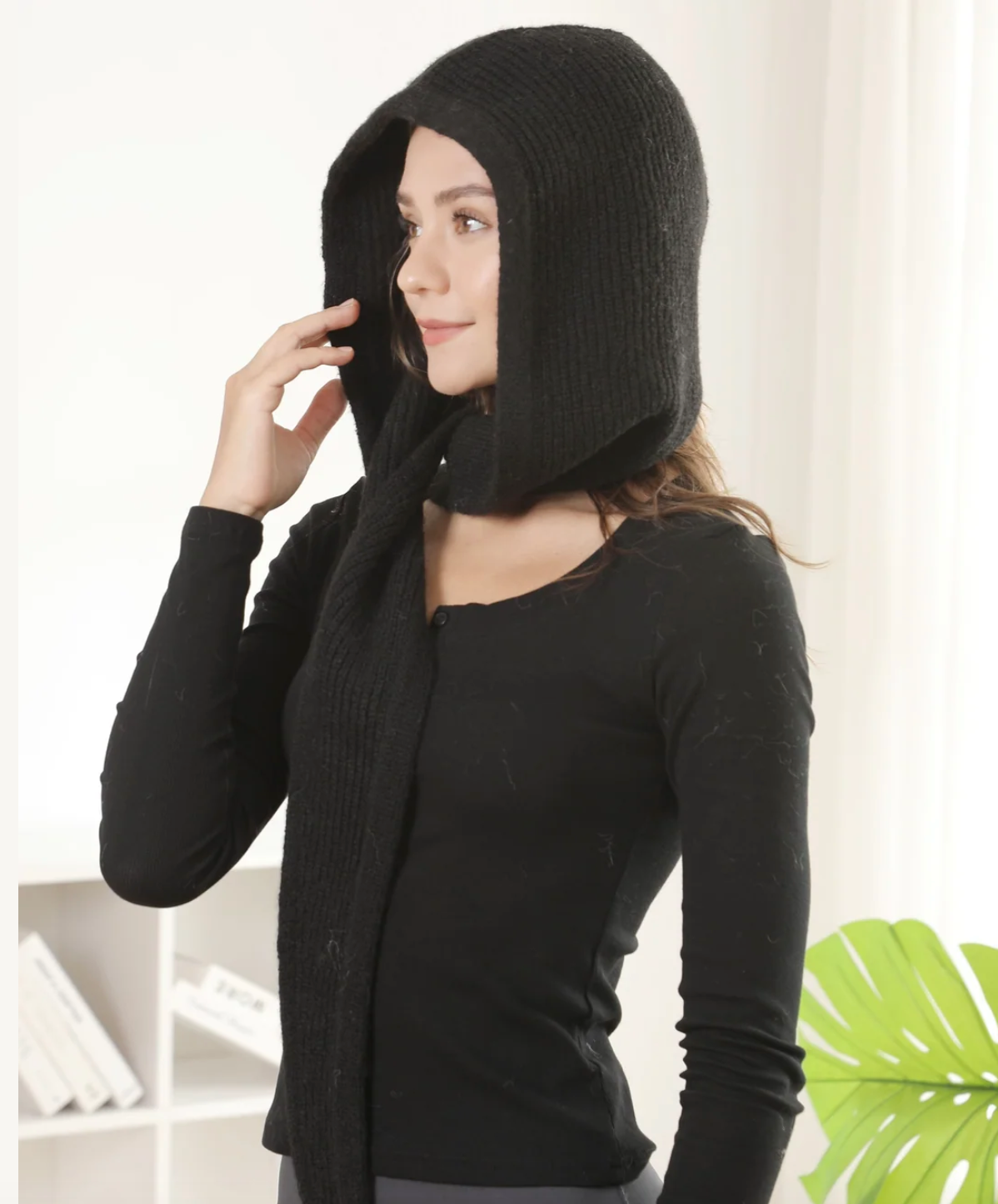 RIBBED BALACLAVA