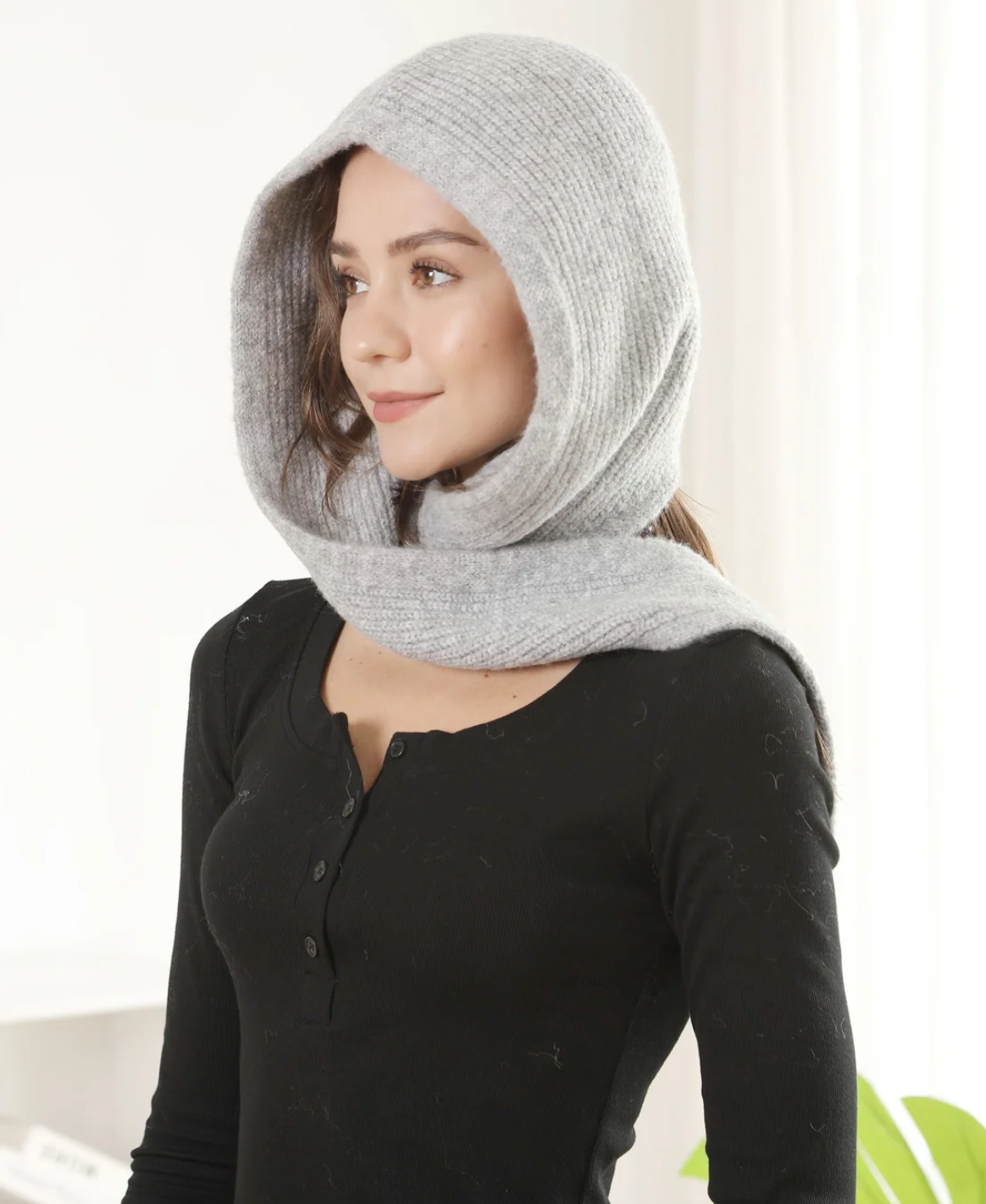 RIBBED BALACLAVA