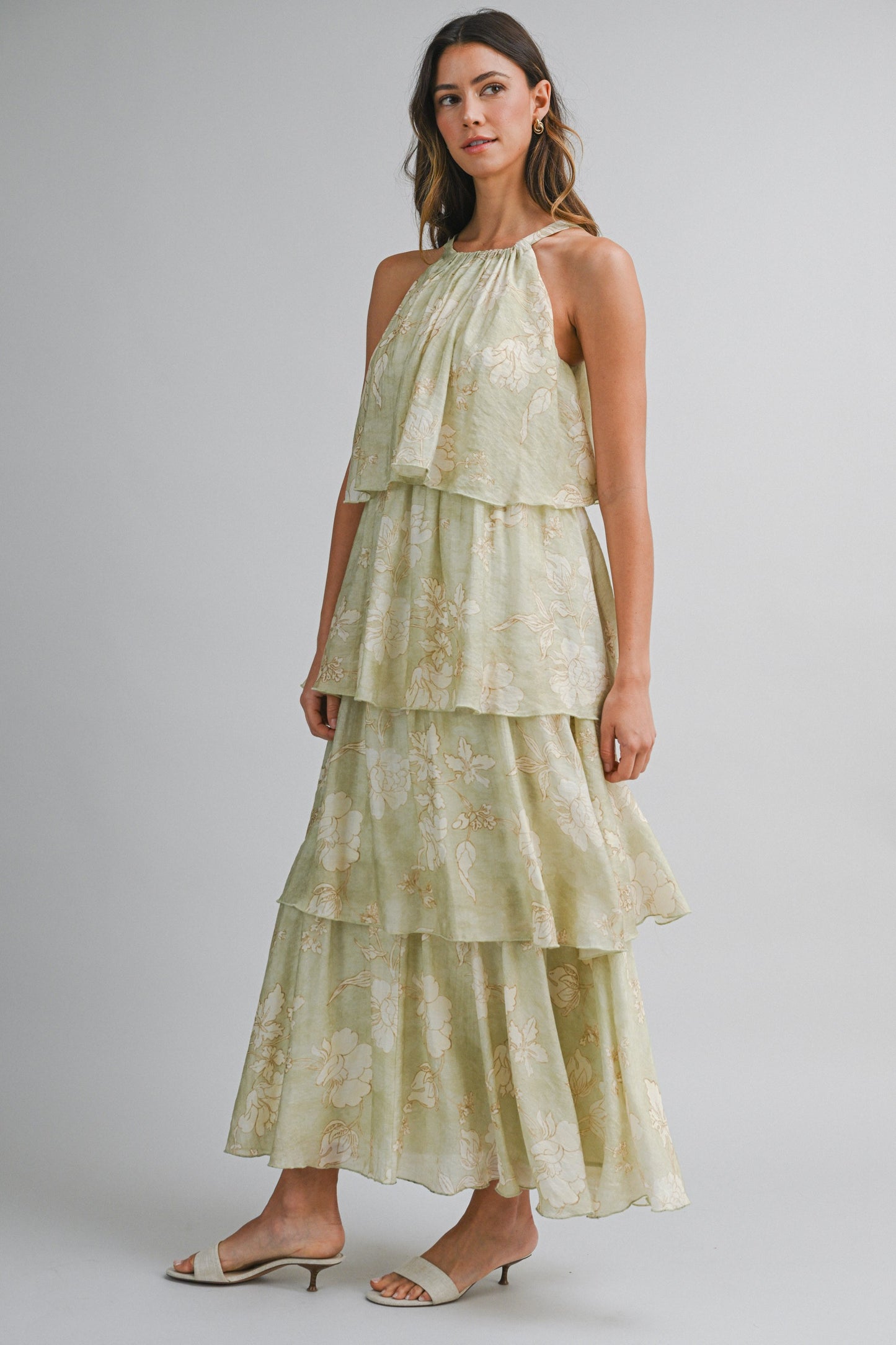 TIERED MAXI DRESS