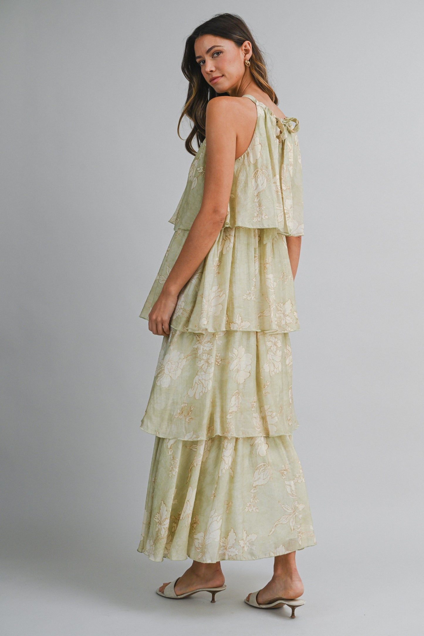 TIERED MAXI DRESS