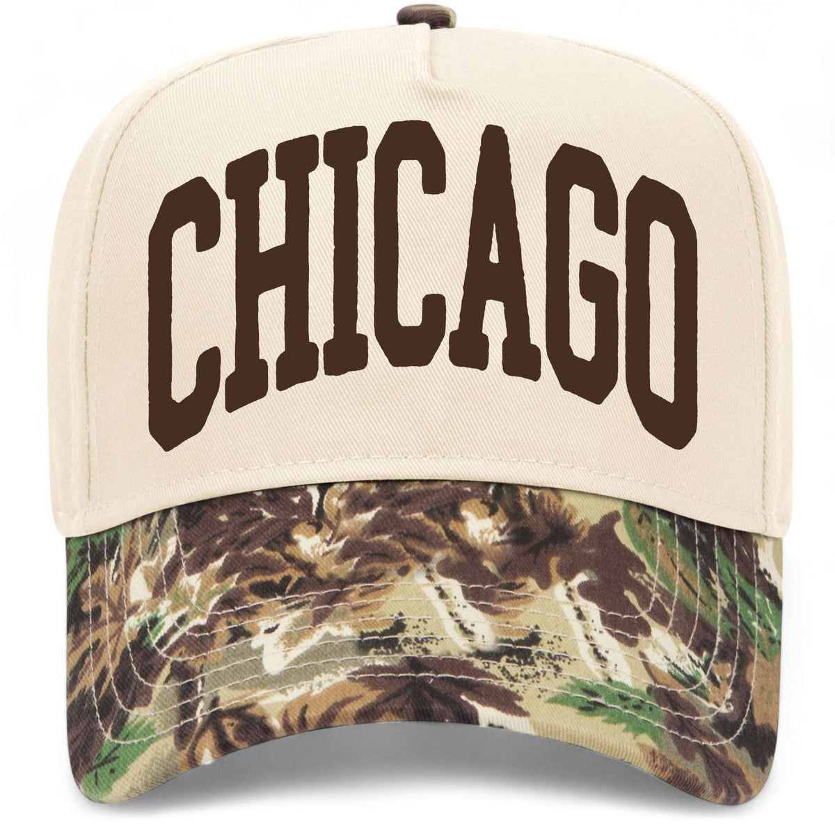 CHICAGO CAMO BRIM HAT