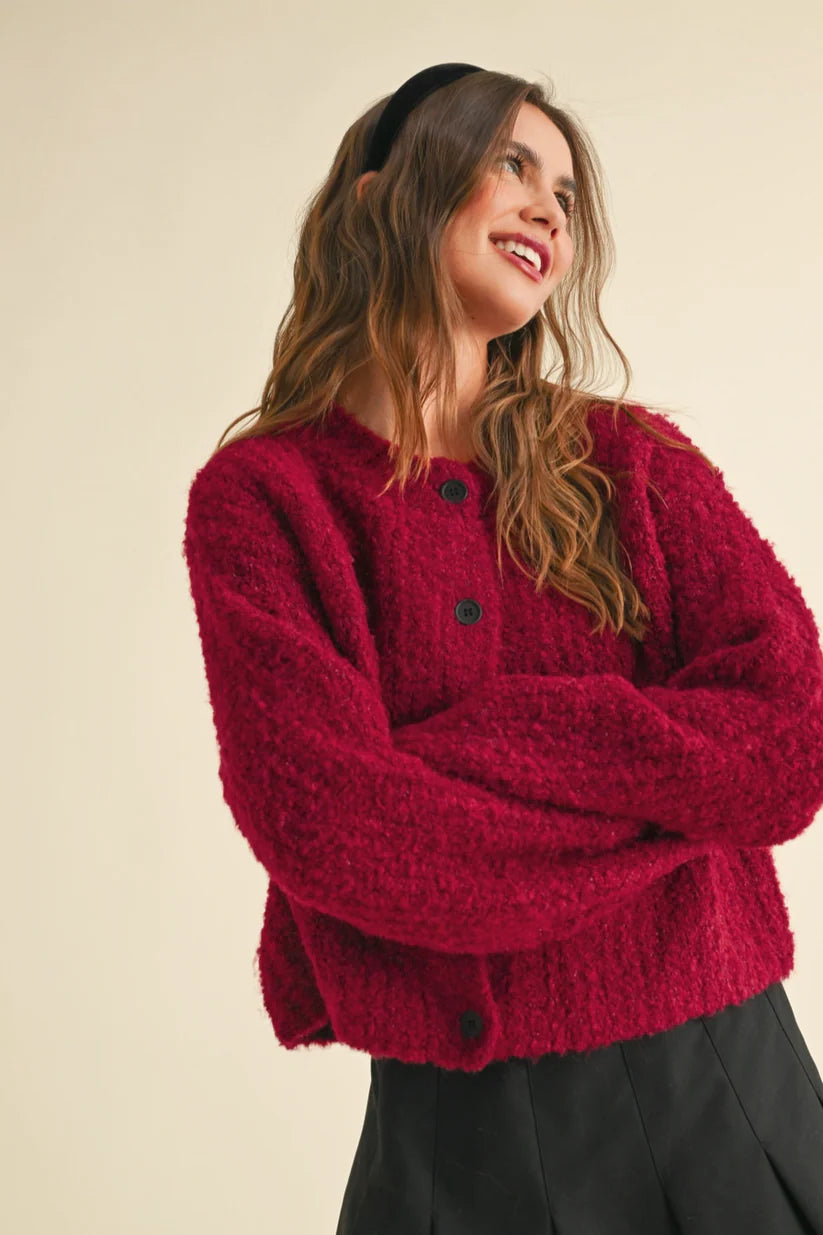 CHUNKY KNIT CARDIGAN