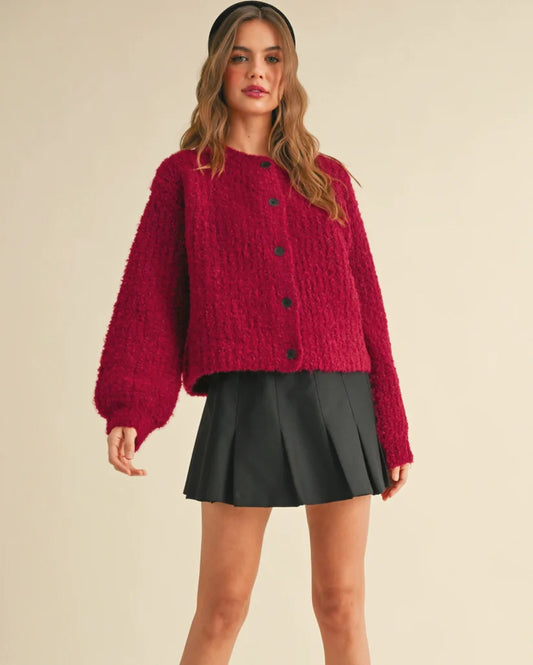 CHUNKY KNIT CARDIGAN