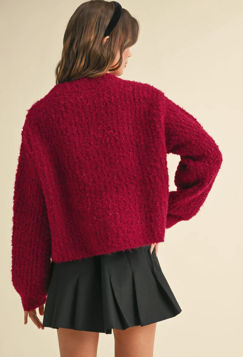 CHUNKY KNIT CARDIGAN