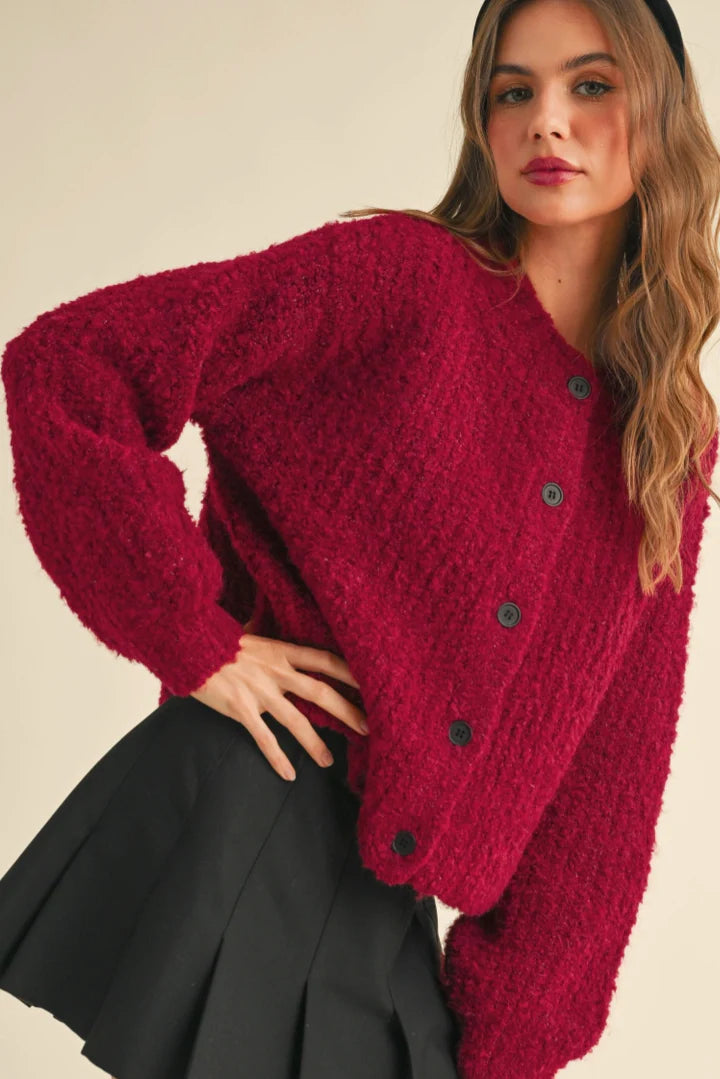CHUNKY KNIT CARDIGAN