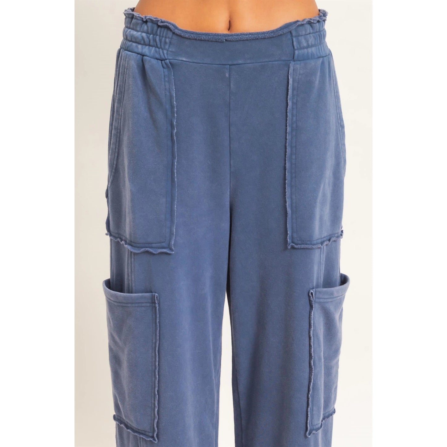 MINERAL WASH CARGO PANT