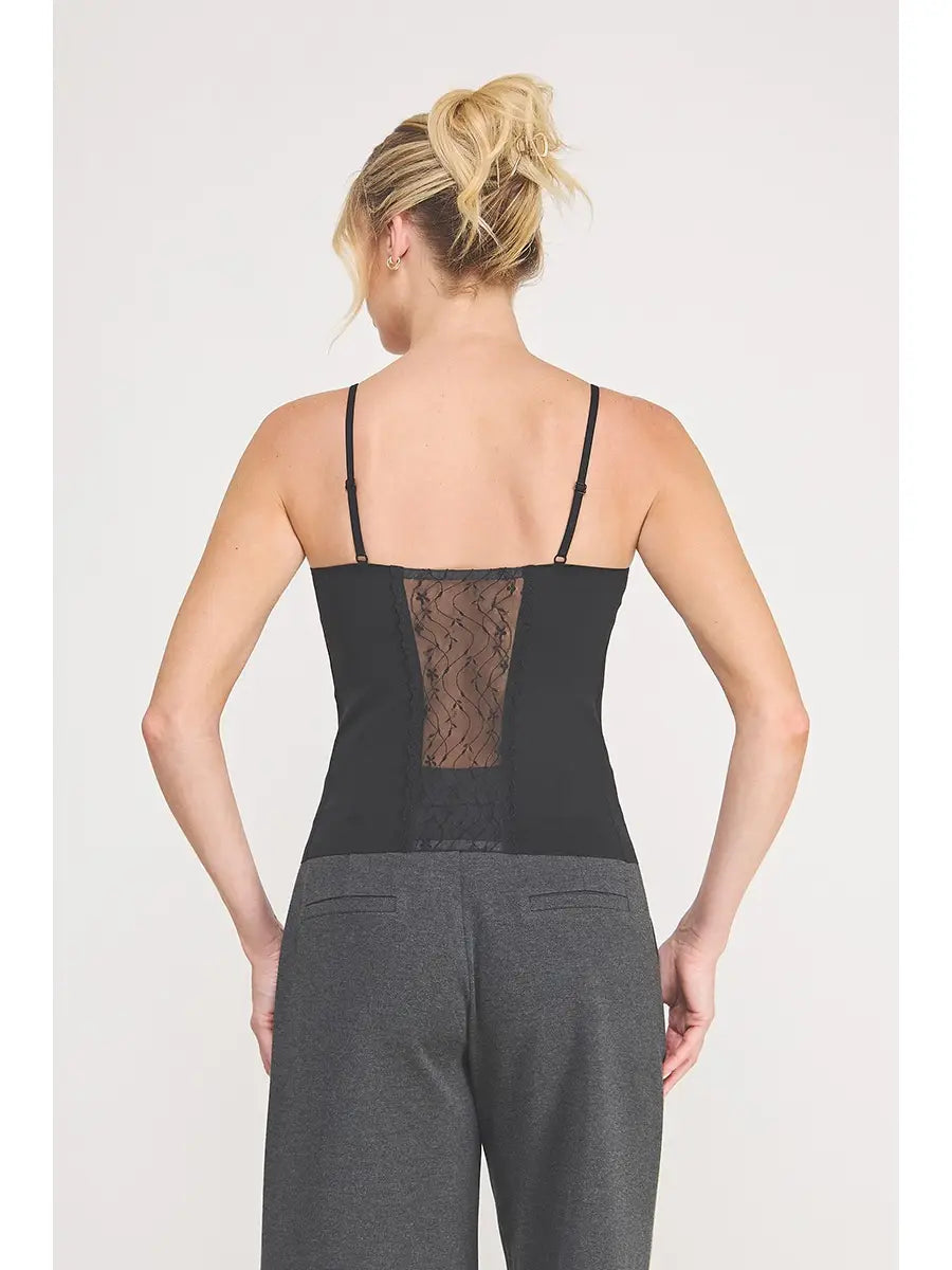 LACE PANEL BRALETTE 0/S