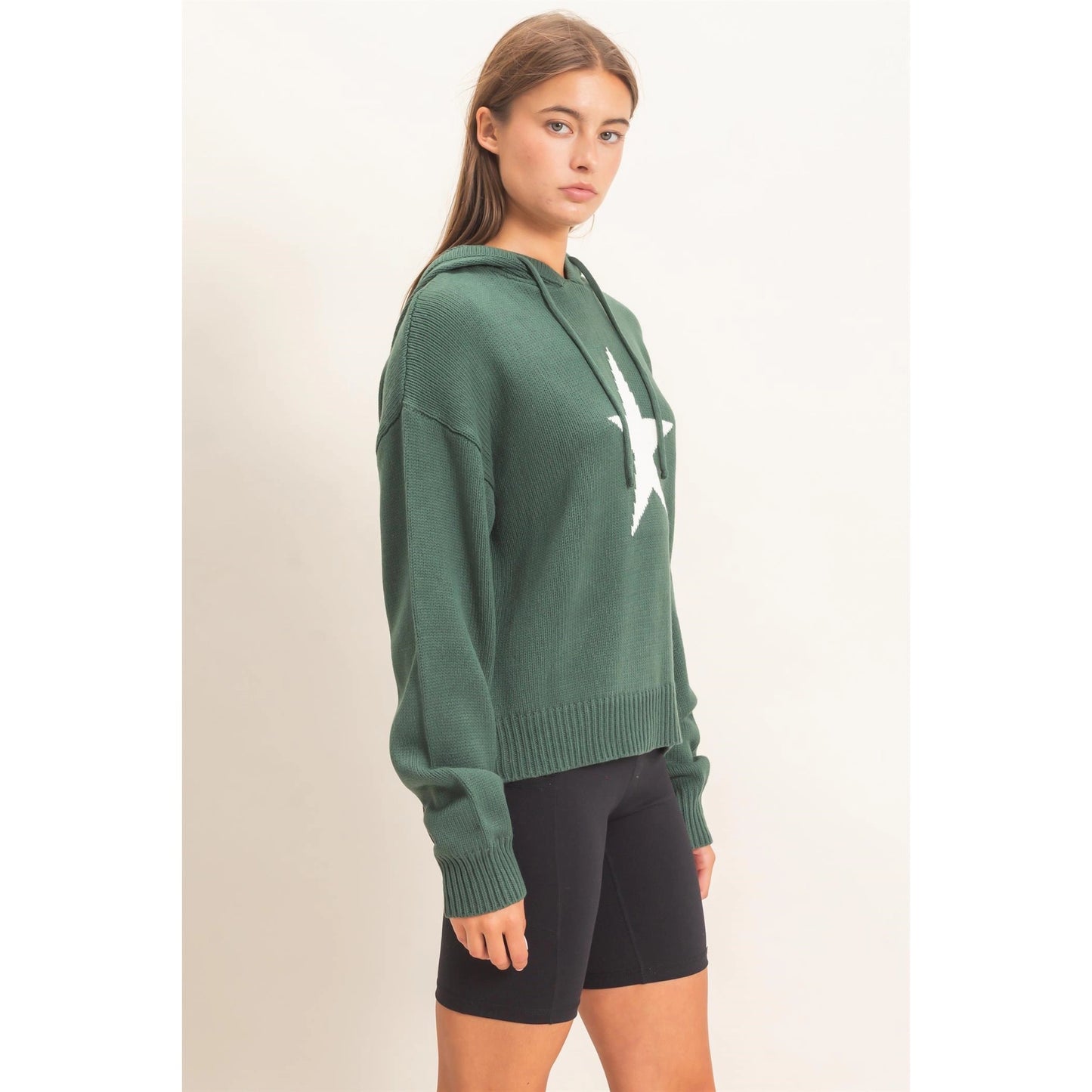 STAR HOODIE SWEATER