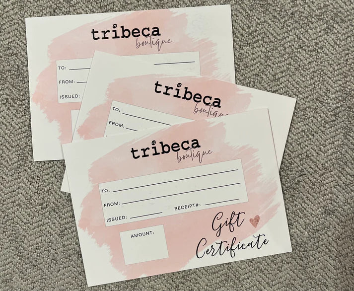 TRIBECA BOUTIQUE GIFT CARD