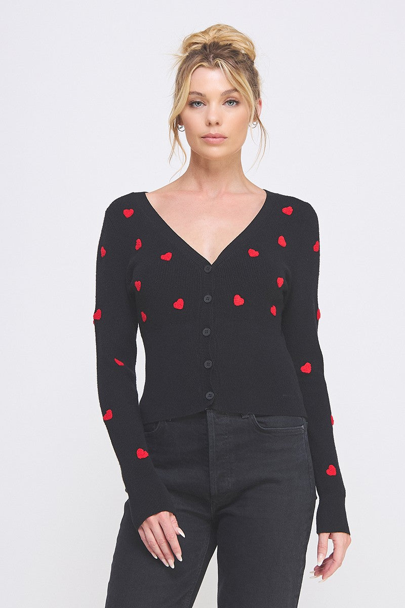 HEART CARDIGAN