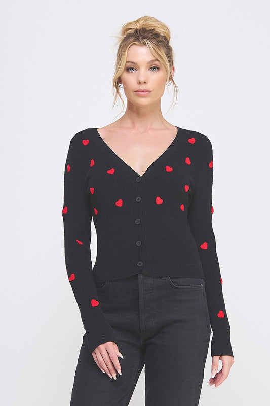 HEART CARDIGAN