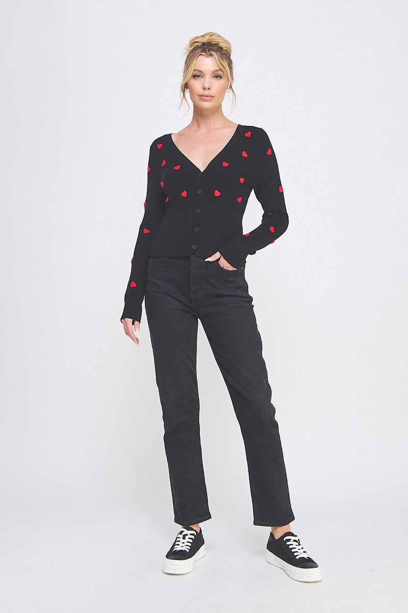 HEART CARDIGAN
