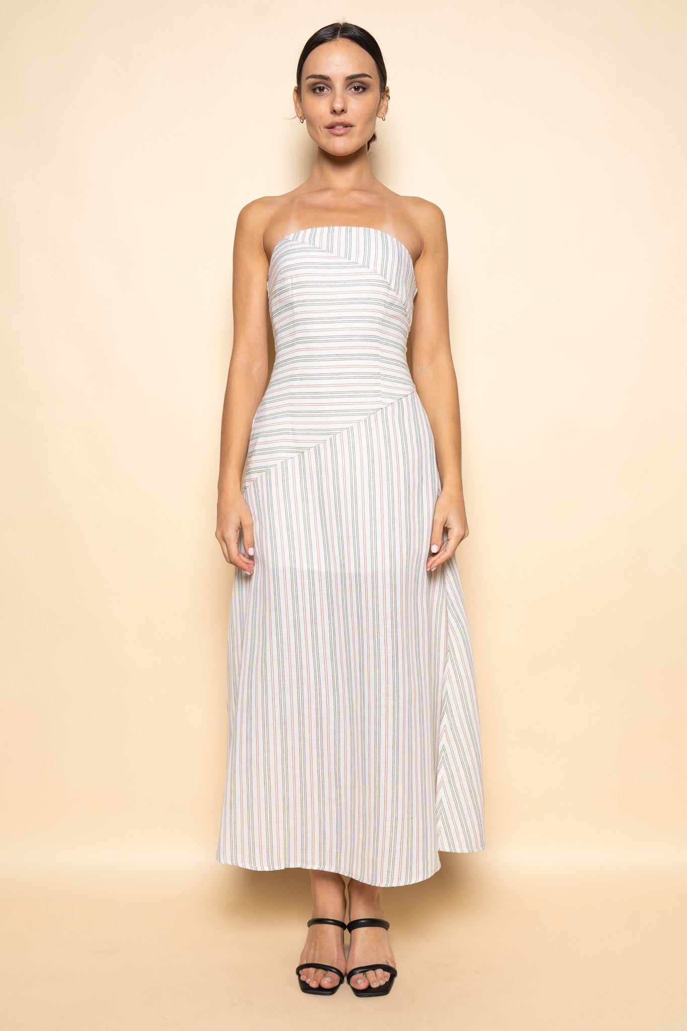 STRAPLESS MAXI DRESS