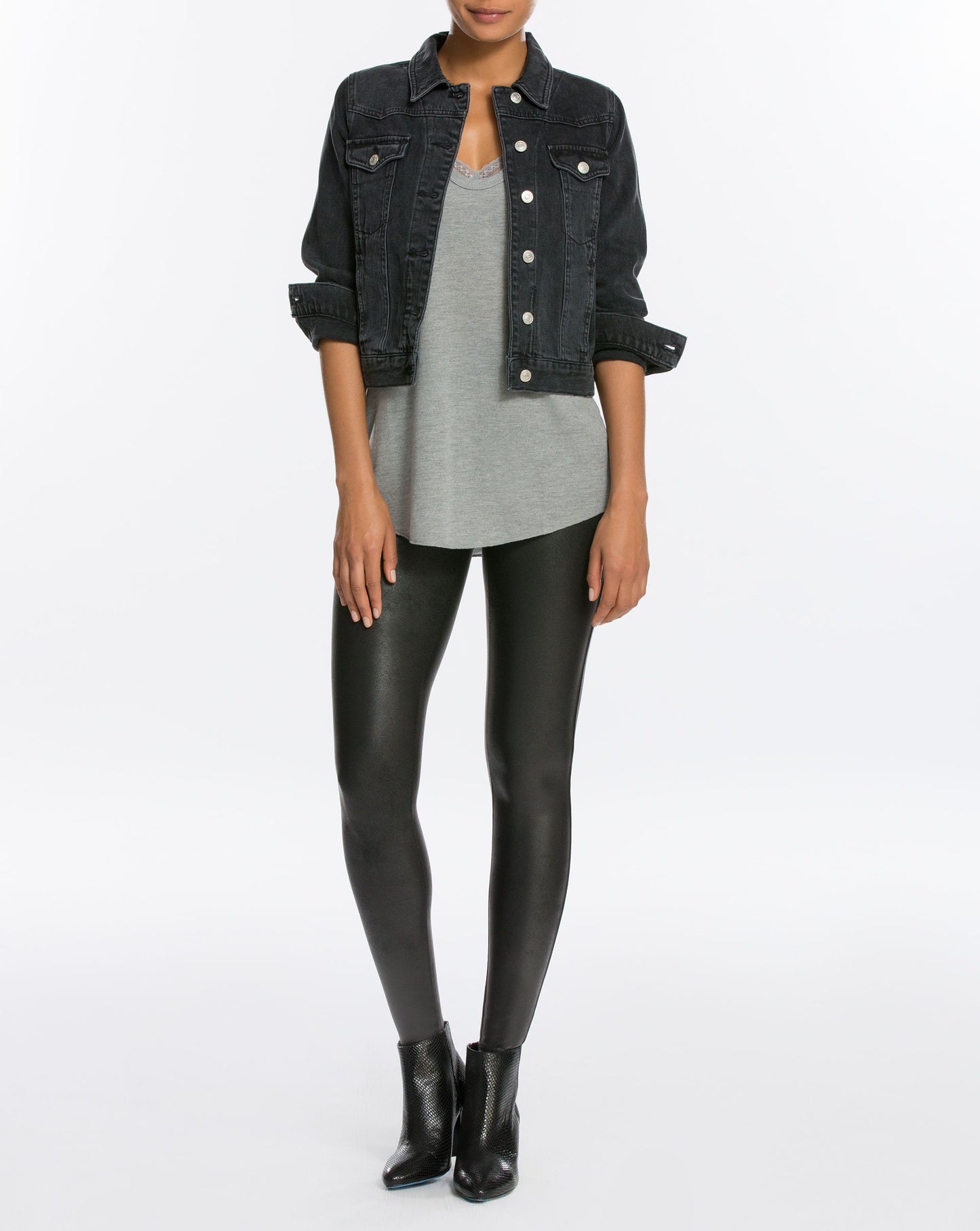 VEGAN LEATHER LEGGINGS
