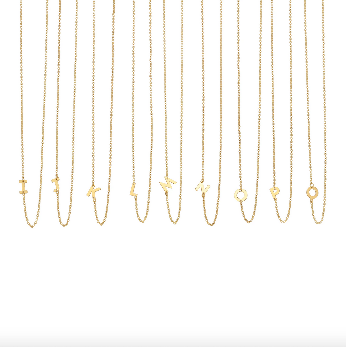 INITIAL ENVELOPE NECKLACE